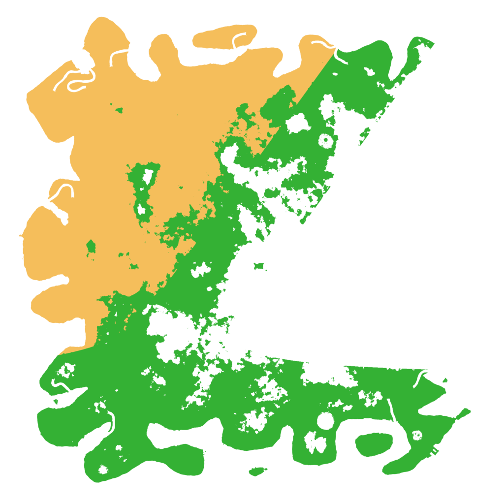Biome Rust Map: Procedural Map, Size: 5200, Seed: 88666321