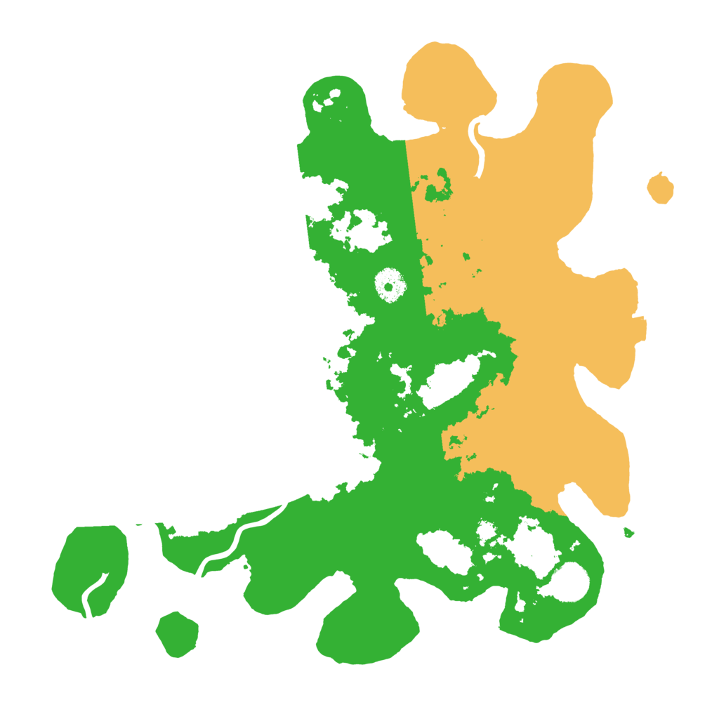 Biome Rust Map: Procedural Map, Size: 3400, Seed: 9444838