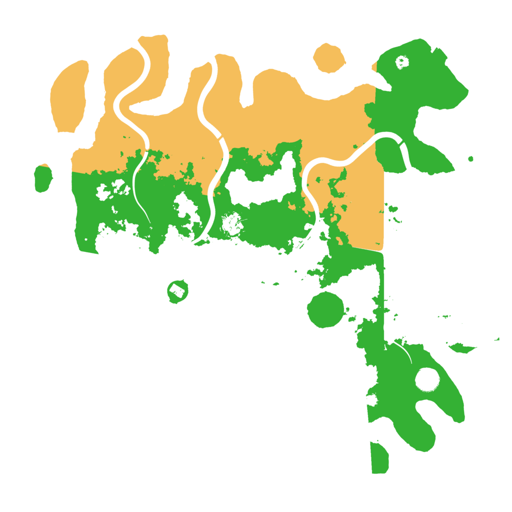 Biome Rust Map: Procedural Map, Size: 3900, Seed: 87575736