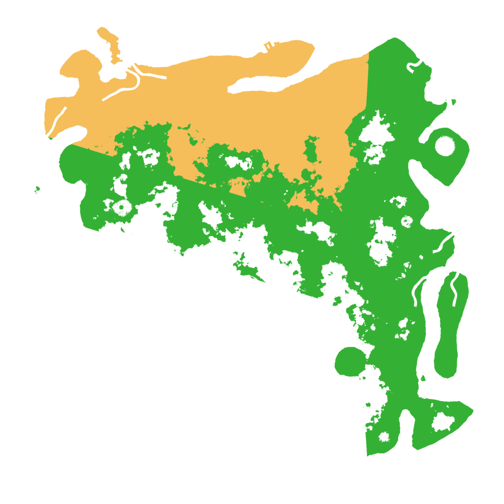 Biome Rust Map: Procedural Map, Size: 4500, Seed: 9403865