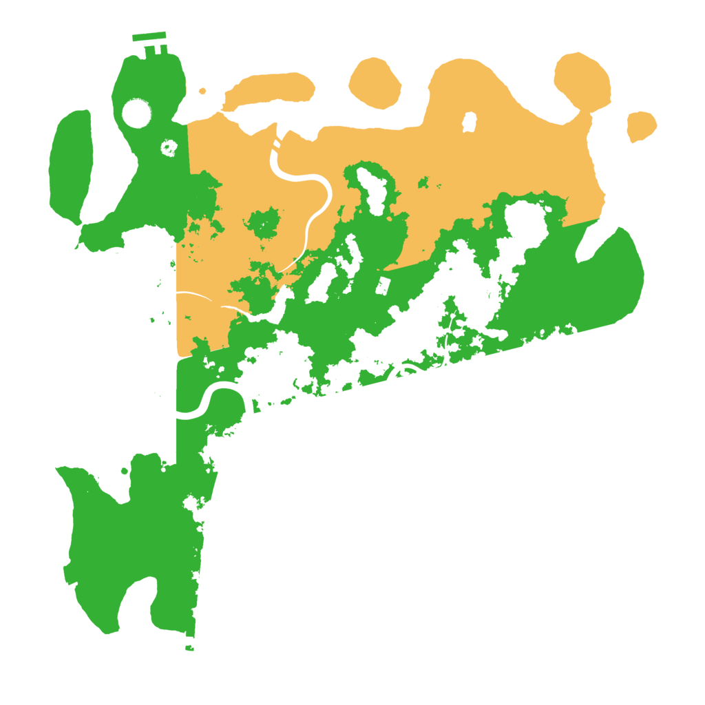 Biome Rust Map: Procedural Map, Size: 4250, Seed: 6748
