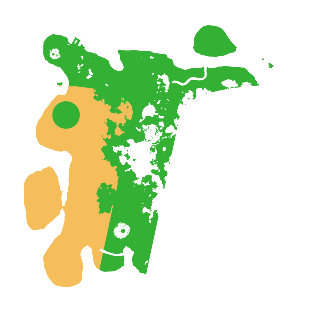 Biome Rust Map: Procedural Map, Size: 3000, Seed: 5631492