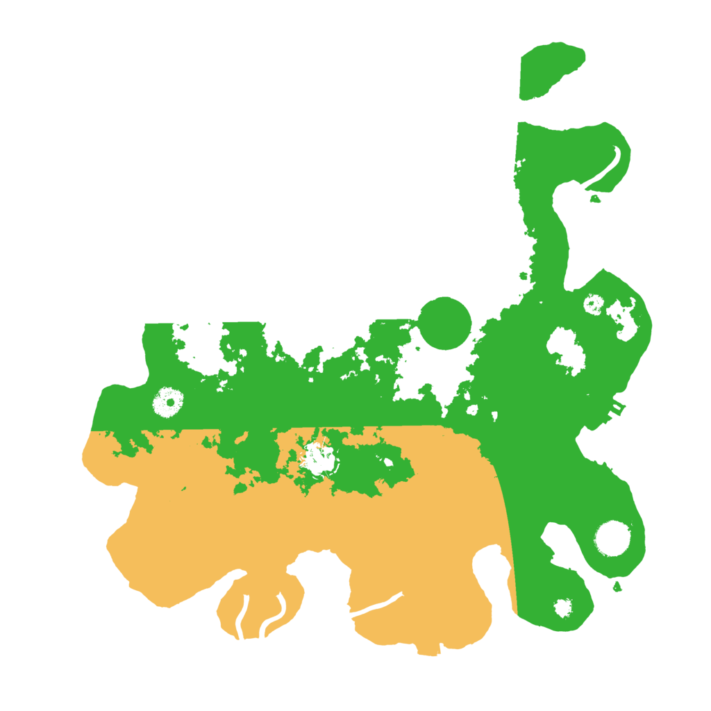 Biome Rust Map: Procedural Map, Size: 3600, Seed: 96758100