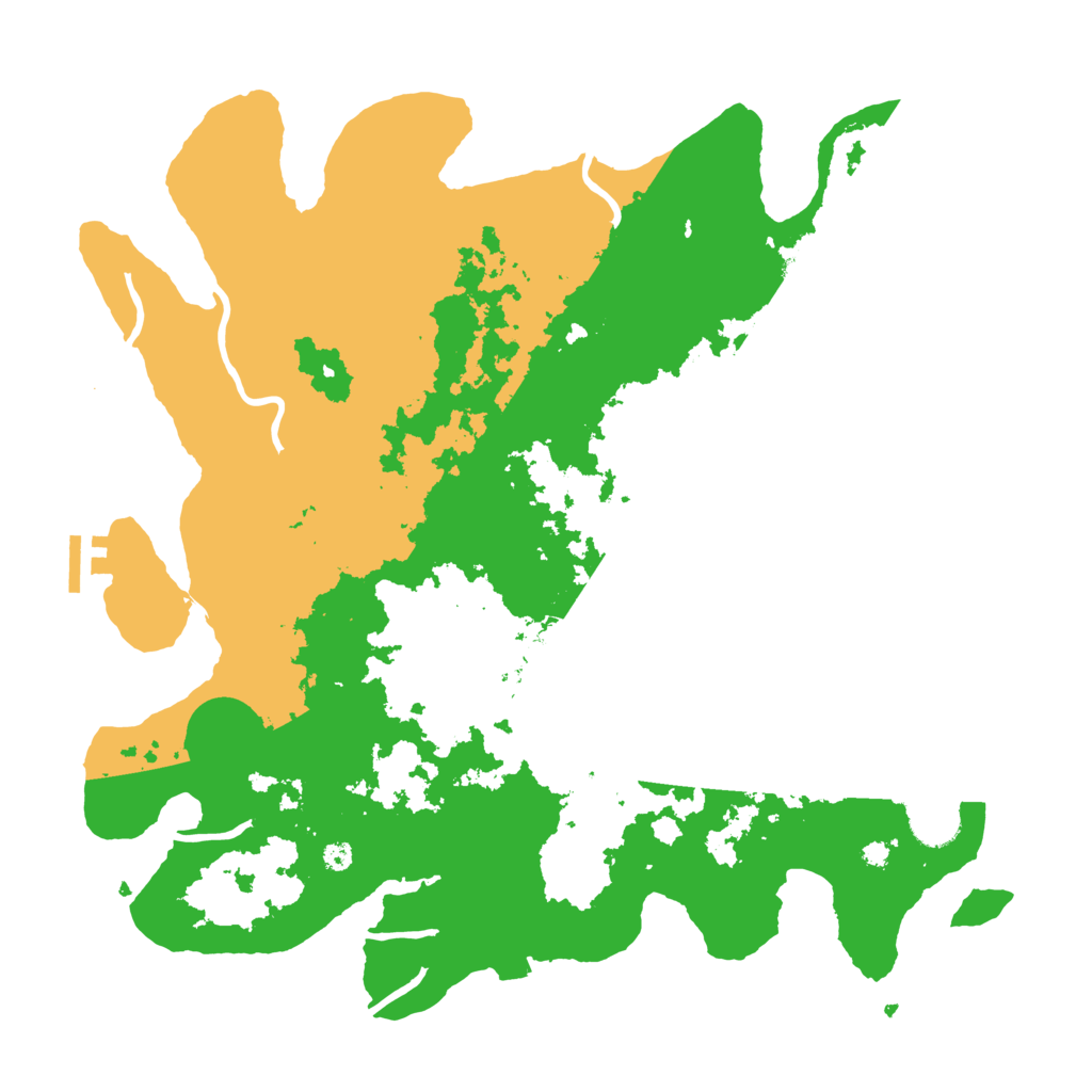 Biome Rust Map: Procedural Map, Size: 3850, Seed: 64727828