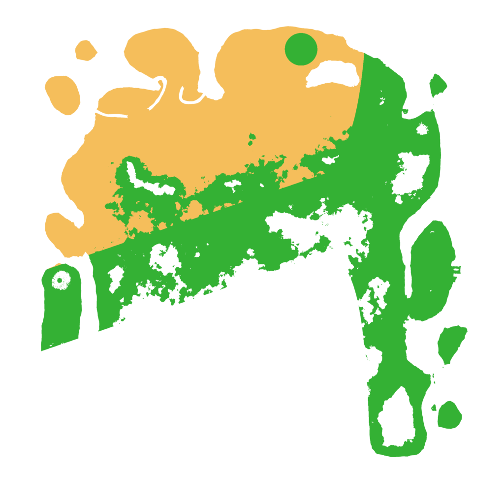 Biome Rust Map: Procedural Map, Size: 4100, Seed: 76292161