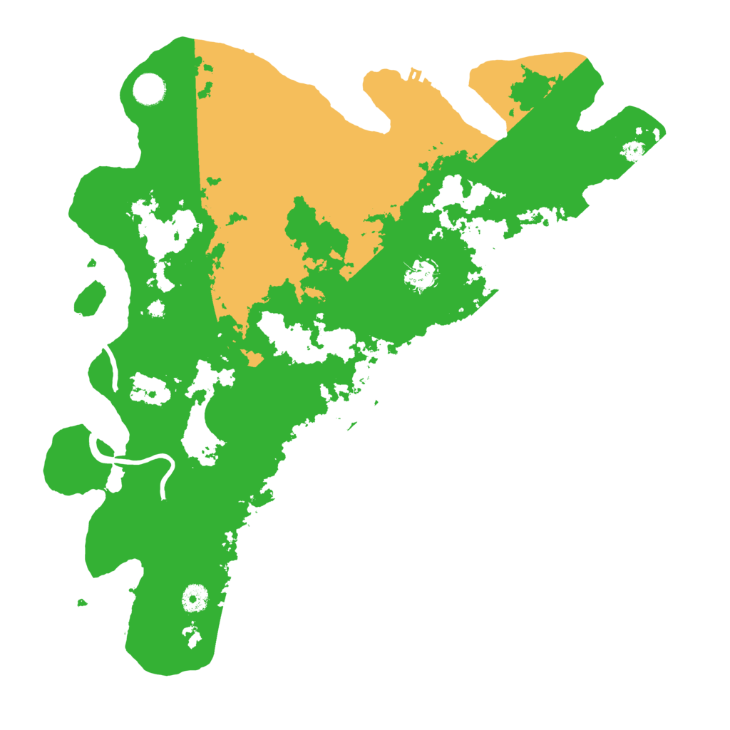 Biome Rust Map: Procedural Map, Size: 4000, Seed: 61214346