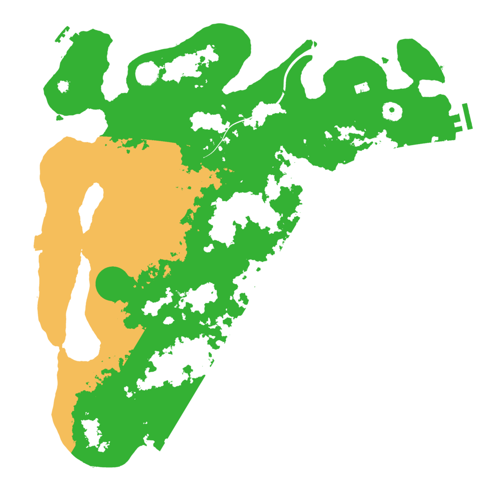 Biome Rust Map: Procedural Map, Size: 3850, Seed: 41602375