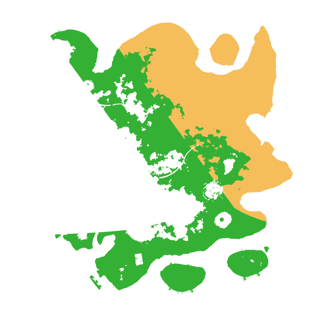 Biome Rust Map: Procedural Map, Size: 3000, Seed: 784393