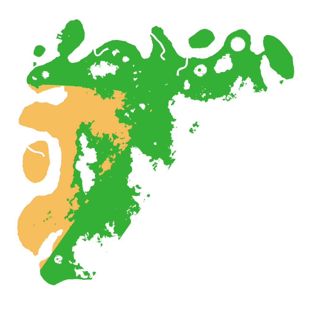 Biome Rust Map: Procedural Map, Size: 3900, Seed: 42840750
