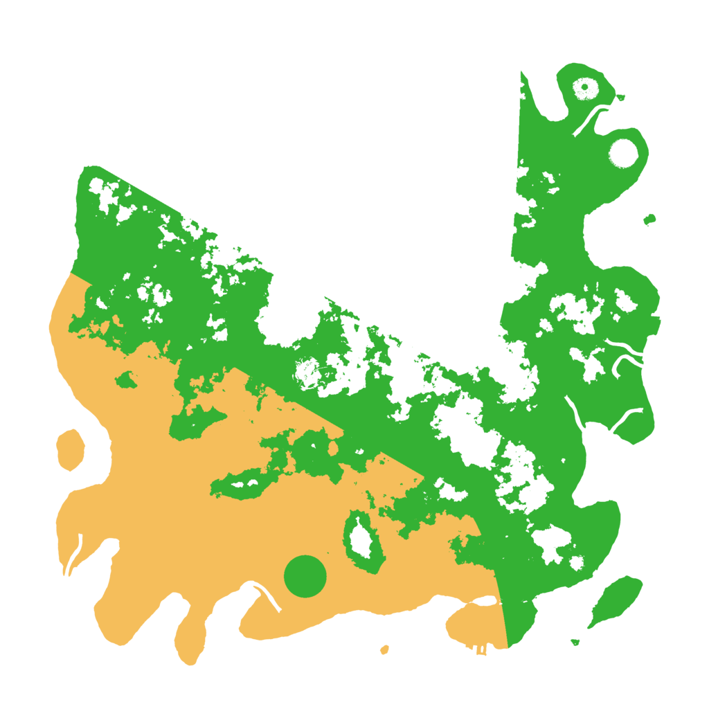 Biome Rust Map: Procedural Map, Size: 4400, Seed: 23844755