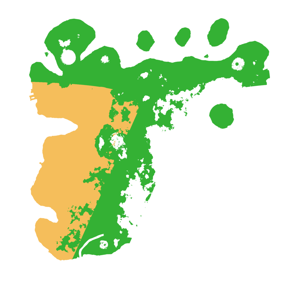 Biome Rust Map: Procedural Map, Size: 3650, Seed: 41174882