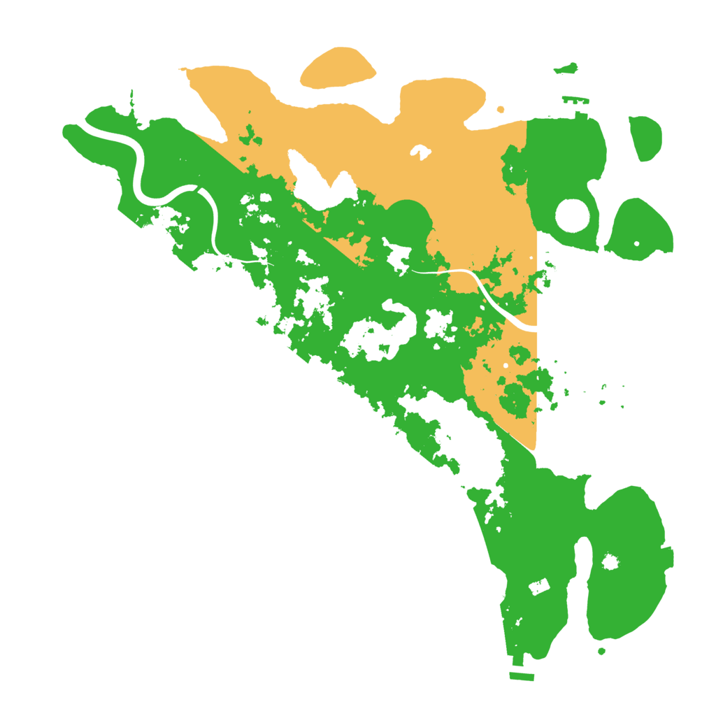 Biome Rust Map: Procedural Map, Size: 4000, Seed: 83854020