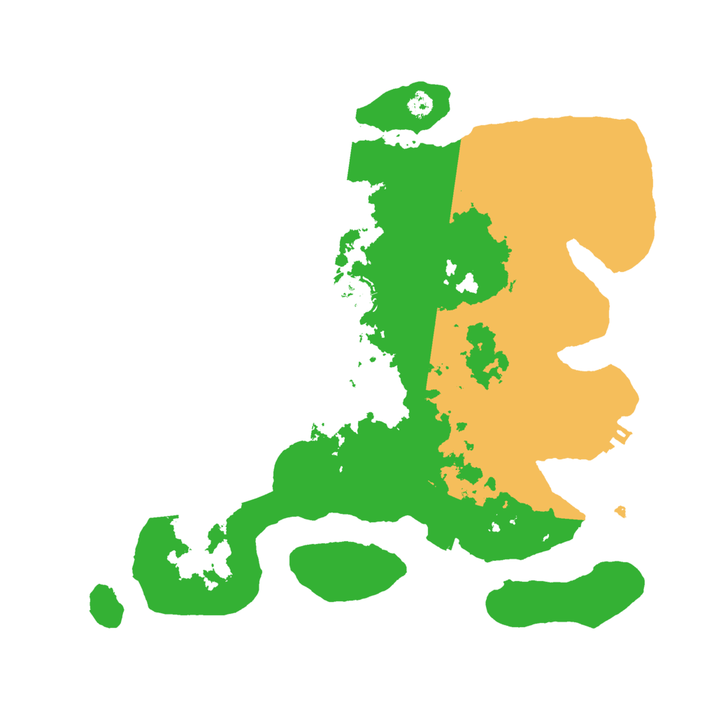 Biome Rust Map: Procedural Map, Size: 3000, Seed: 721