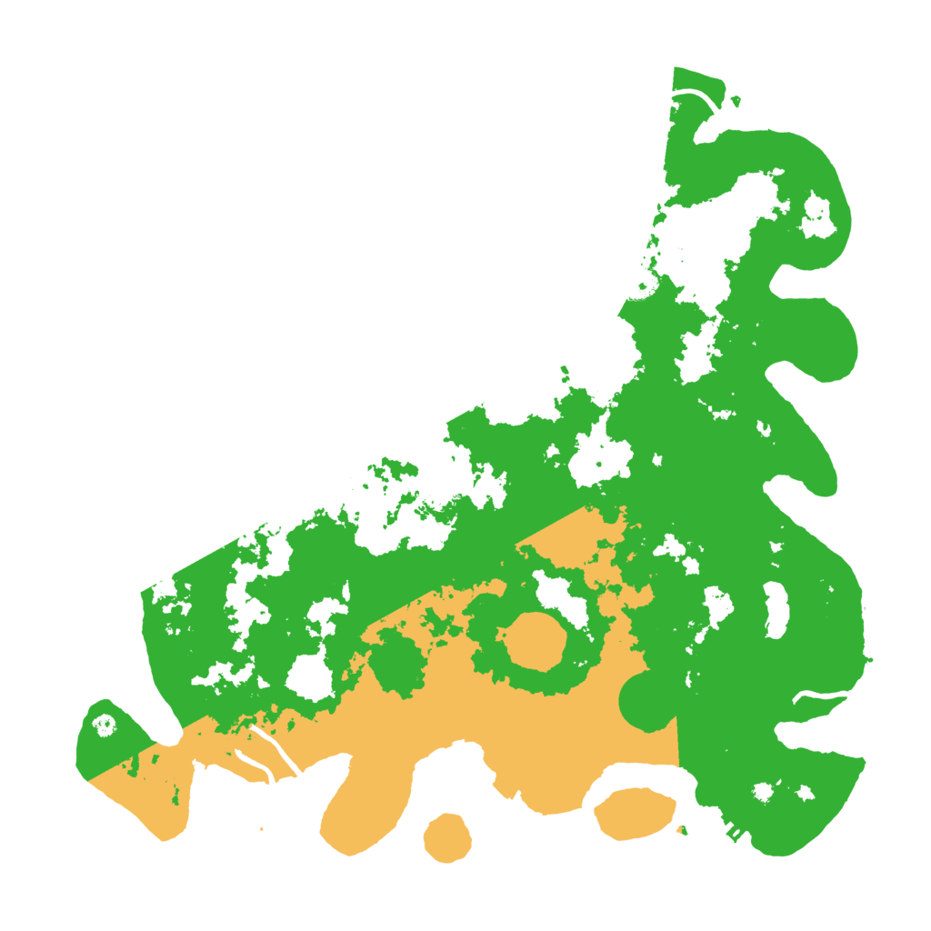 Biome Rust Map: Procedural Map, Size: 4300, Seed: 30654709