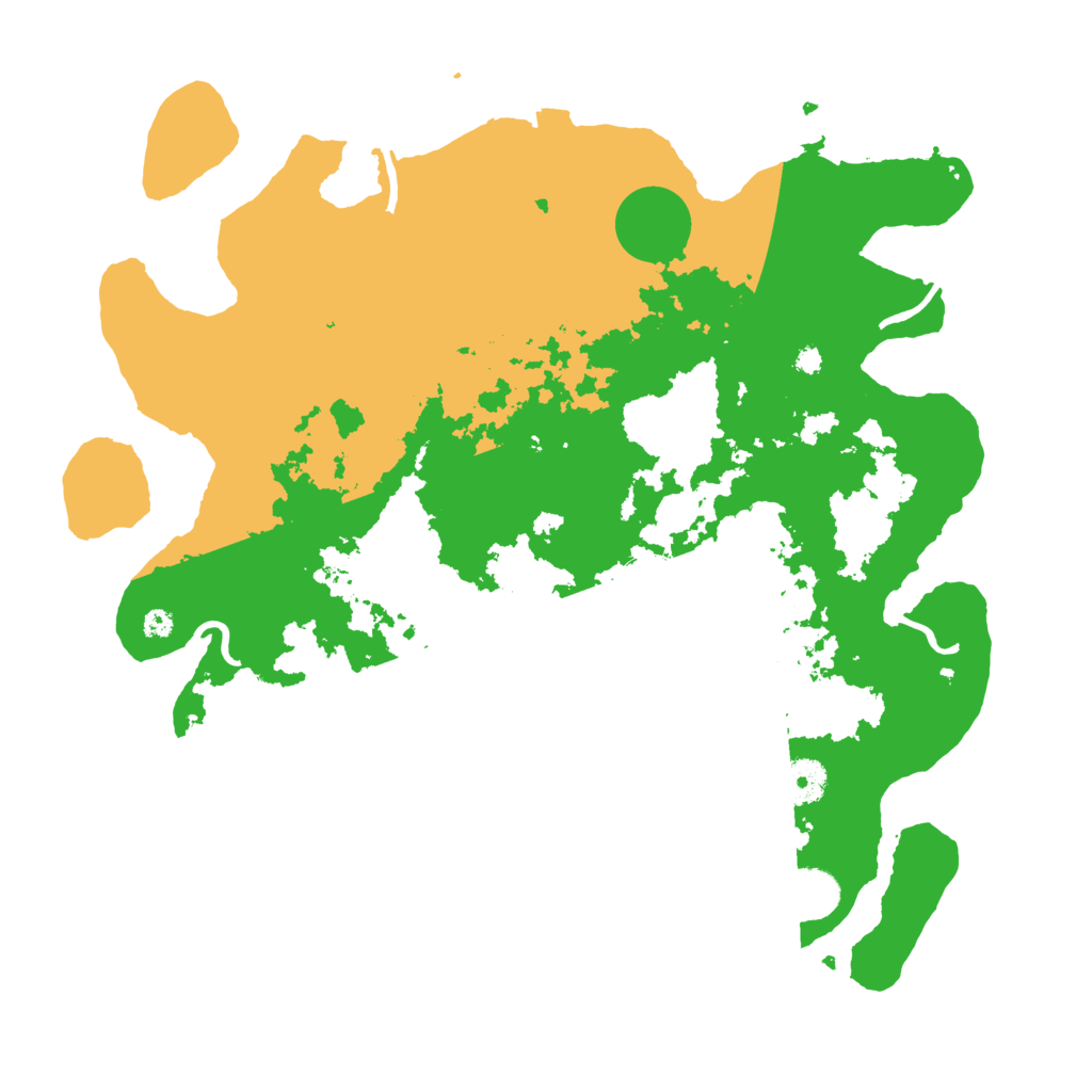 Biome Rust Map: Procedural Map, Size: 3800, Seed: 49789691