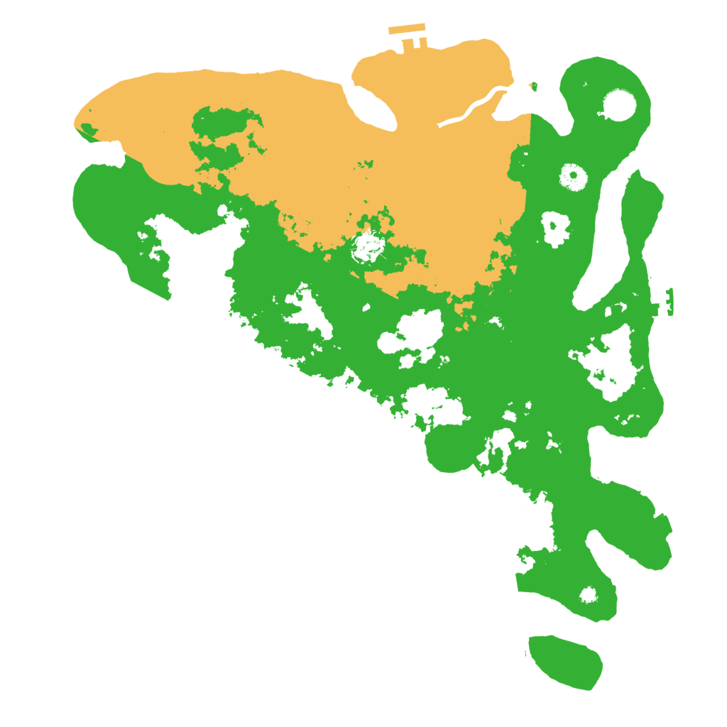 Biome Rust Map: Procedural Map, Size: 4000, Seed: 61839957