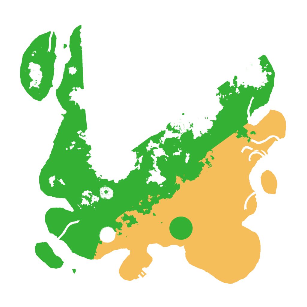Biome Rust Map: Procedural Map, Size: 3500, Seed: 22062006