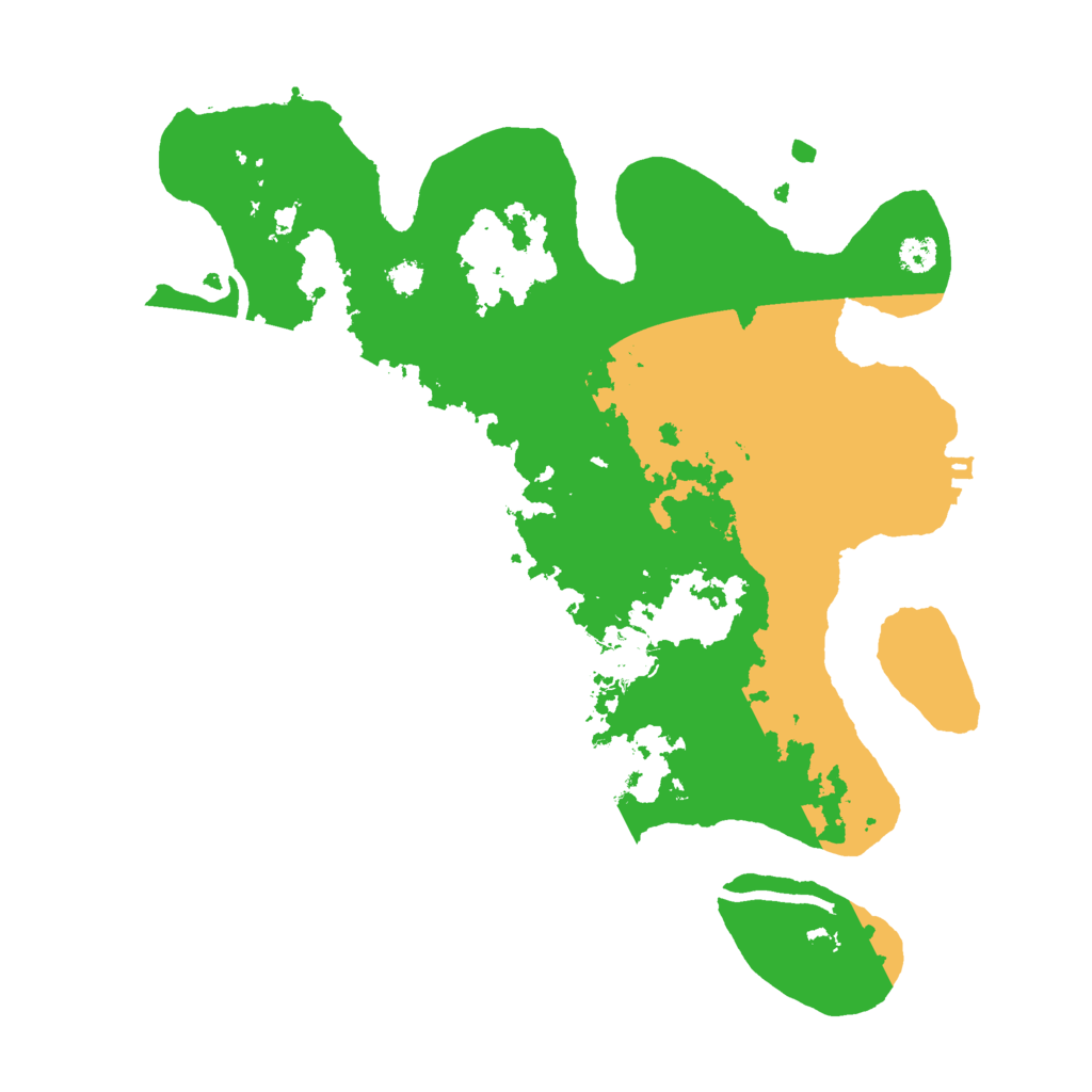 Biome Rust Map: Procedural Map, Size: 3000, Seed: 8979