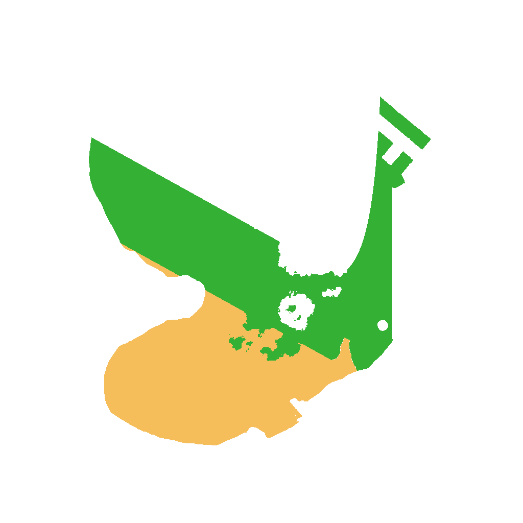 Biome Rust Map: Procedural Map, Size: 1500, Seed: 412415