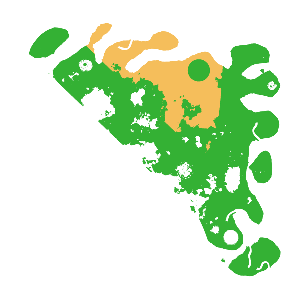 Biome Rust Map: Procedural Map, Size: 3650, Seed: 34138936
