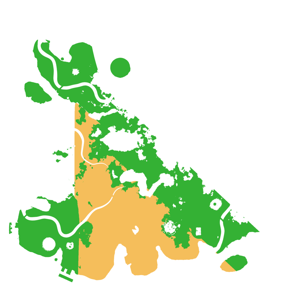 Biome Rust Map: Procedural Map, Size: 4000, Seed: 1891526474