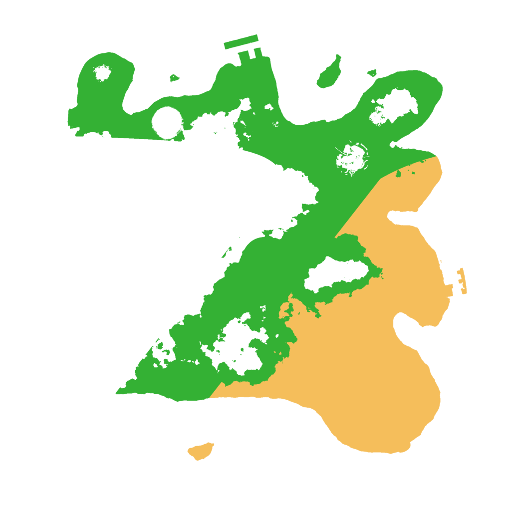 Biome Rust Map: Procedural Map, Size: 3000, Seed: 305