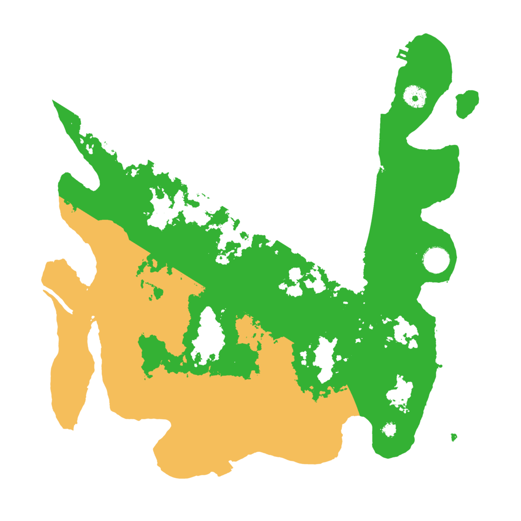 Biome Rust Map: Procedural Map, Size: 3500, Seed: 859310121