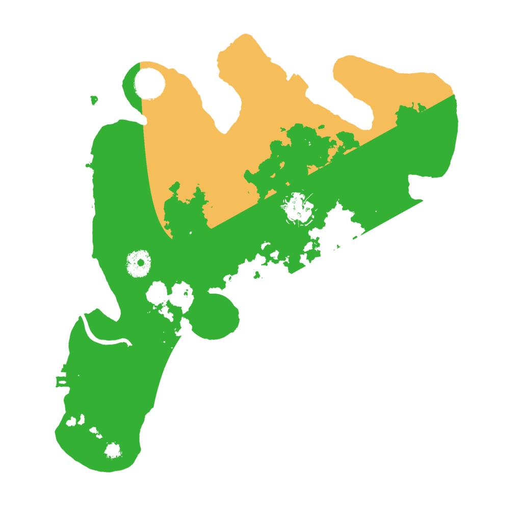 Biome Rust Map: Procedural Map, Size: 3000, Seed: 19250