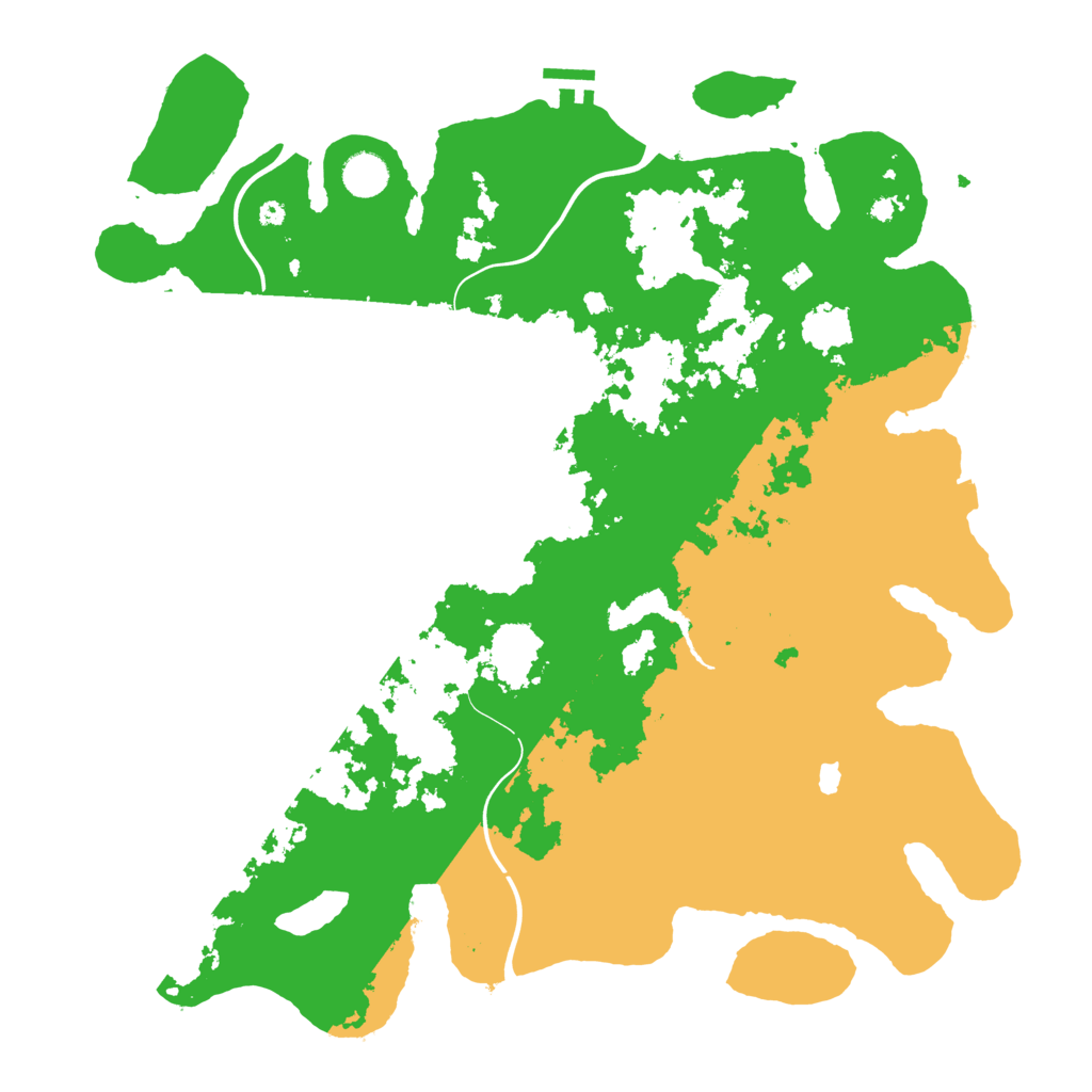 Biome Rust Map: Procedural Map, Size: 4250, Seed: 12614666