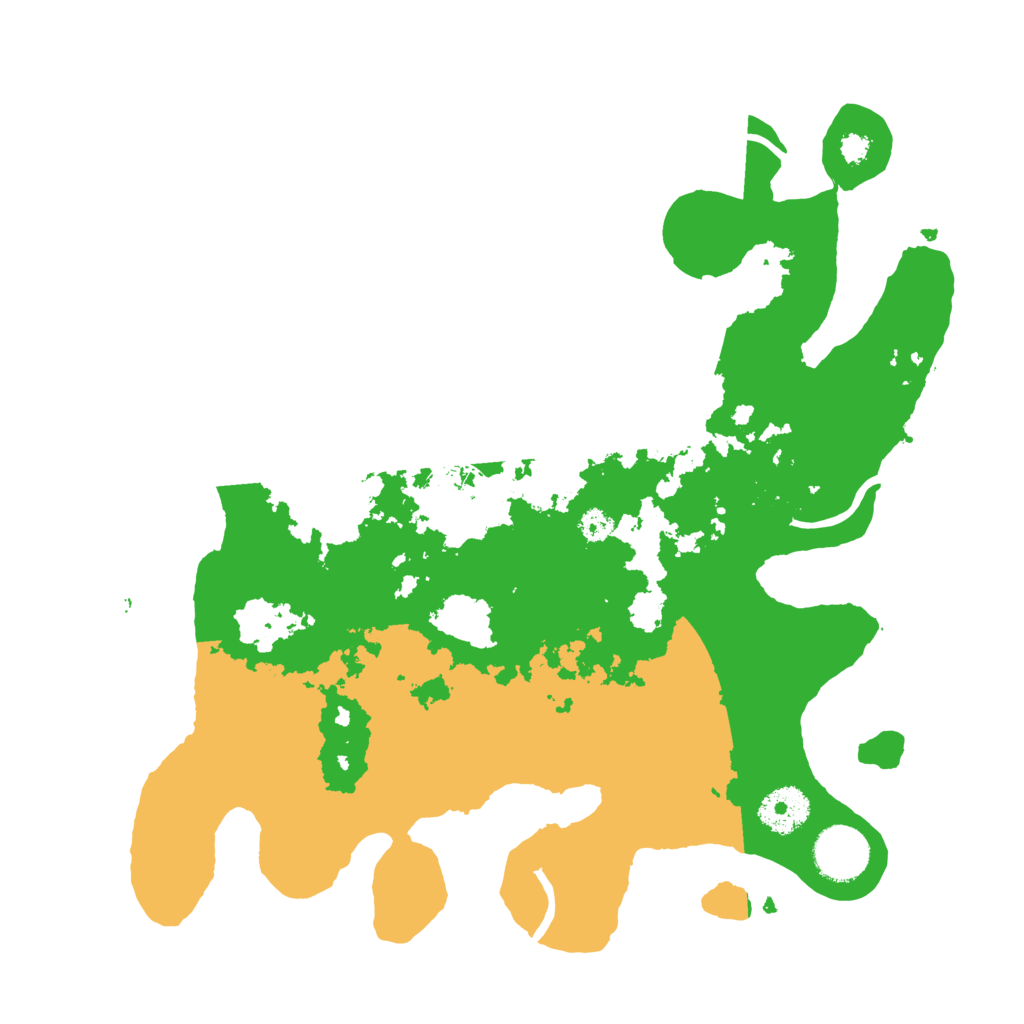Biome Rust Map: Procedural Map, Size: 3250, Seed: 20528