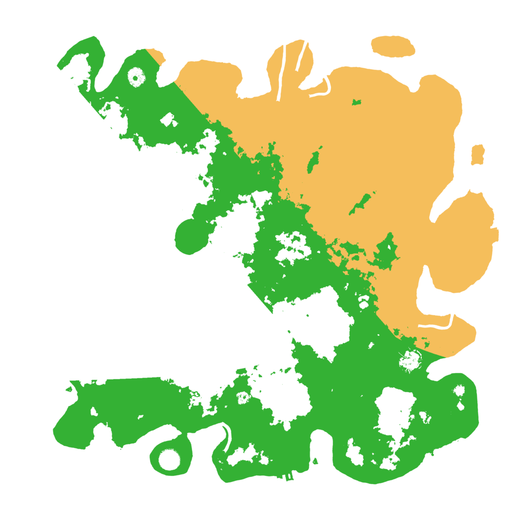Biome Rust Map: Procedural Map, Size: 4300, Seed: 16669270