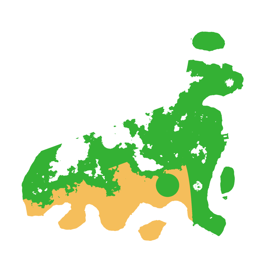 Biome Rust Map: Procedural Map, Size: 3000, Seed: 1712189430