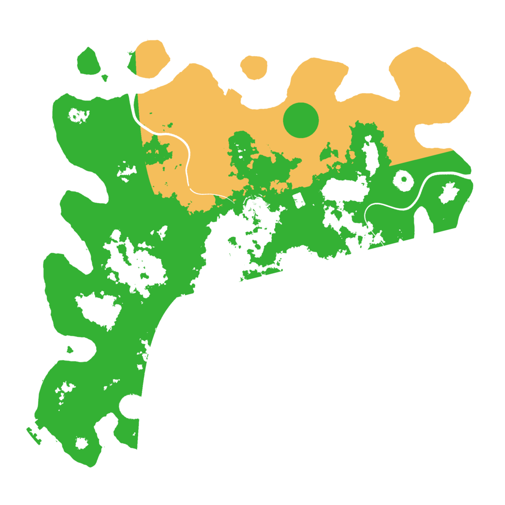 Biome Rust Map: Procedural Map, Size: 3750, Seed: 69164418
