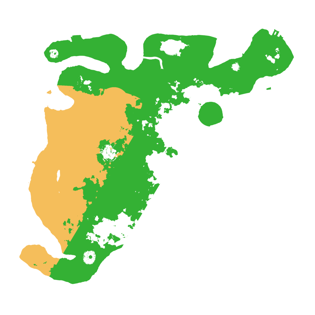 Biome Rust Map: Procedural Map, Size: 3600, Seed: 62041780