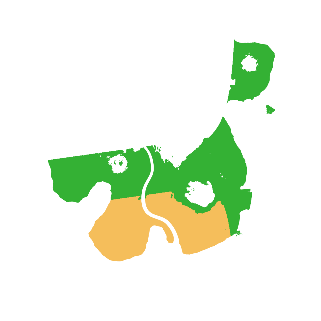 Biome Rust Map: Procedural Map, Size: 1800, Seed: 1236426562