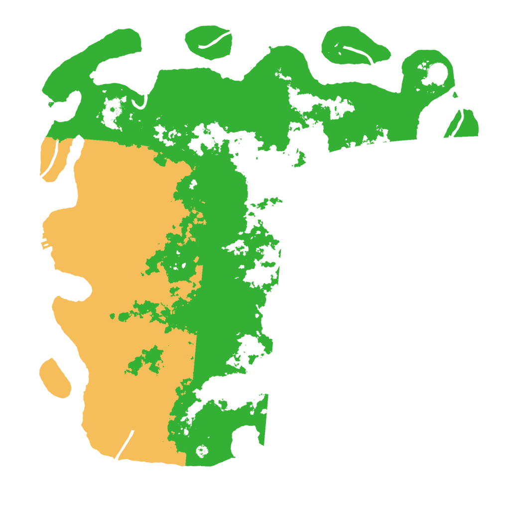 Biome Rust Map: Procedural Map, Size: 4400, Seed: 44647827