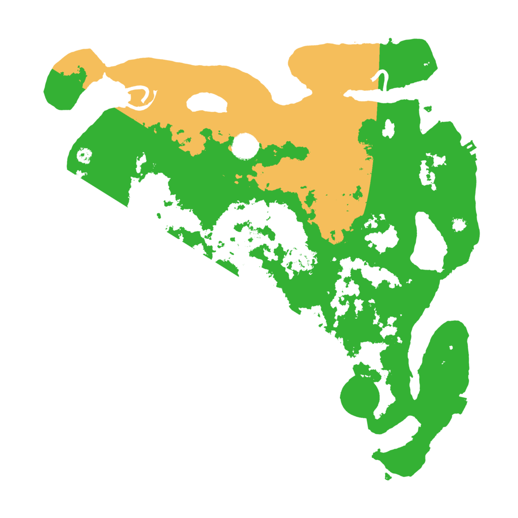 Biome Rust Map: Procedural Map, Size: 3500, Seed: 22734961