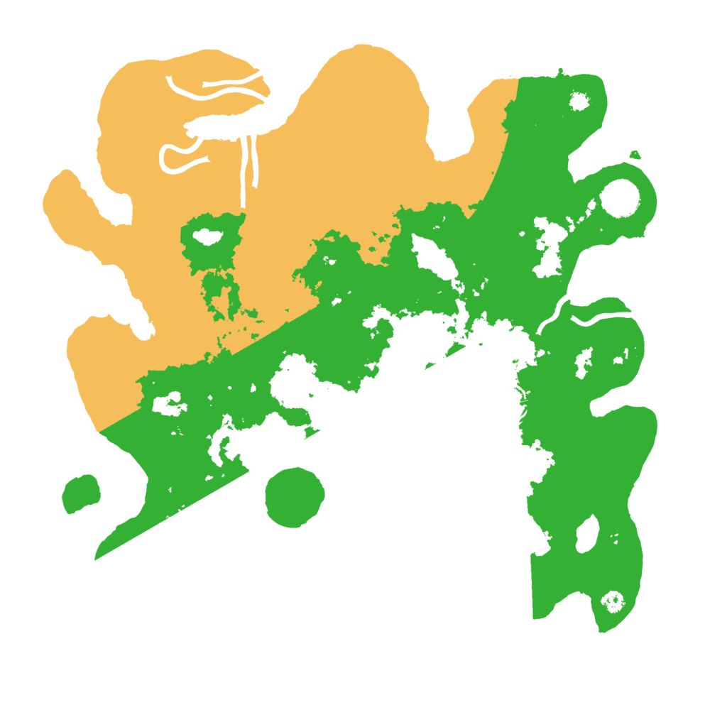 Biome Rust Map: Procedural Map, Size: 3450, Seed: 19250200