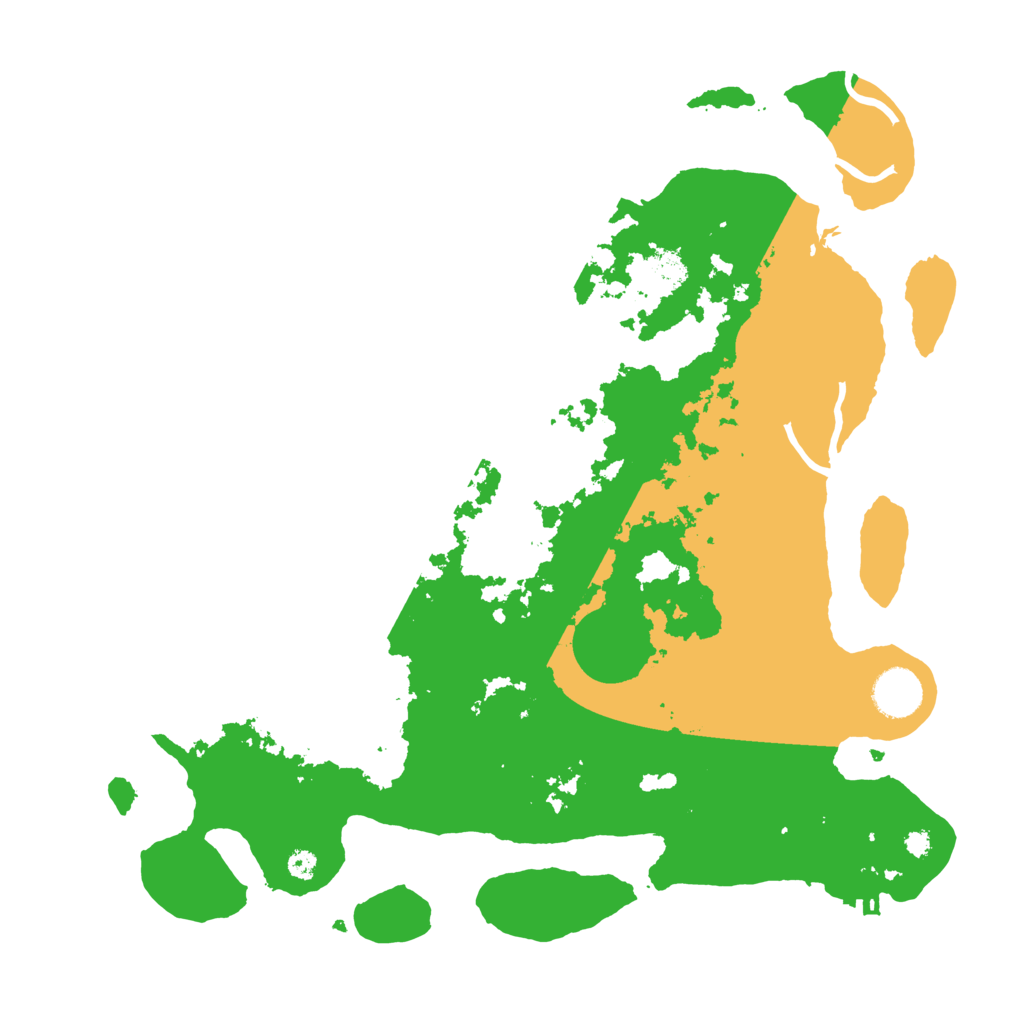 Biome Rust Map: Procedural Map, Size: 3650, Seed: 16385688