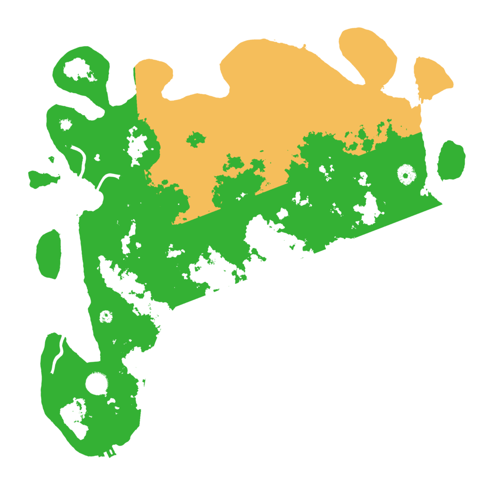 Biome Rust Map: Procedural Map, Size: 3950, Seed: 1658200