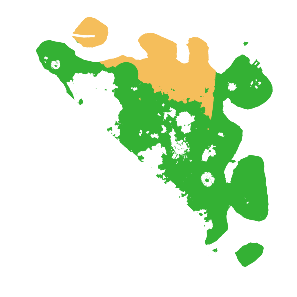 Biome Rust Map: Procedural Map, Size: 3250, Seed: 73487348