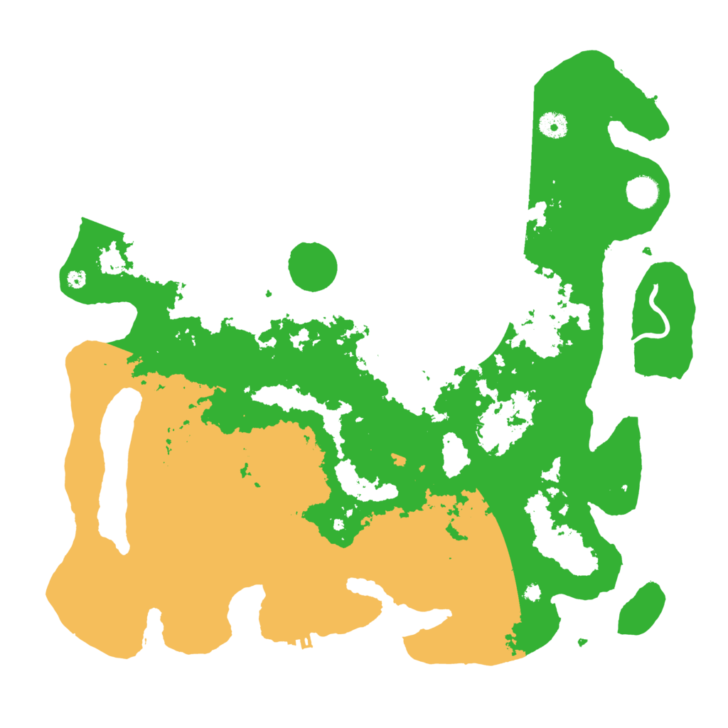 Biome Rust Map: Procedural Map, Size: 4000, Seed: 87254