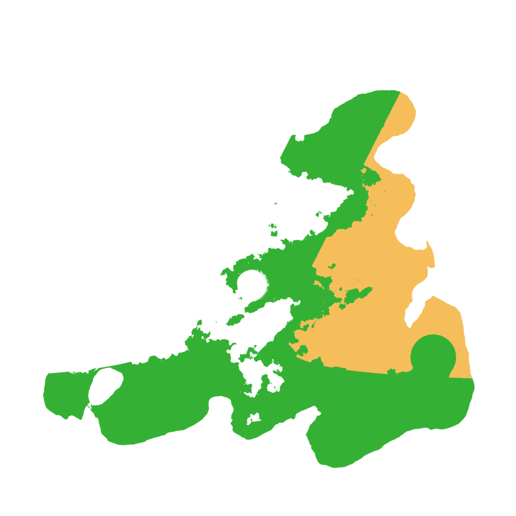 Biome Rust Map: Barren, Size: 3000, Seed: 537055139