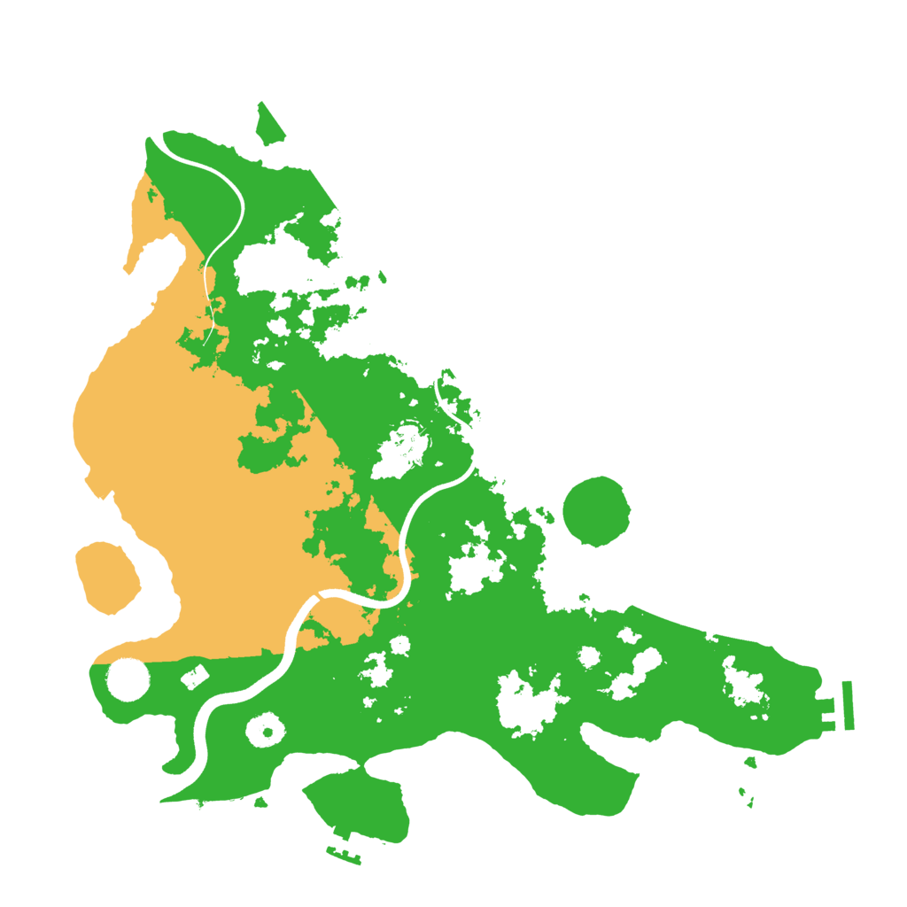 Biome Rust Map: Procedural Map, Size: 3750, Seed: 1109008318
