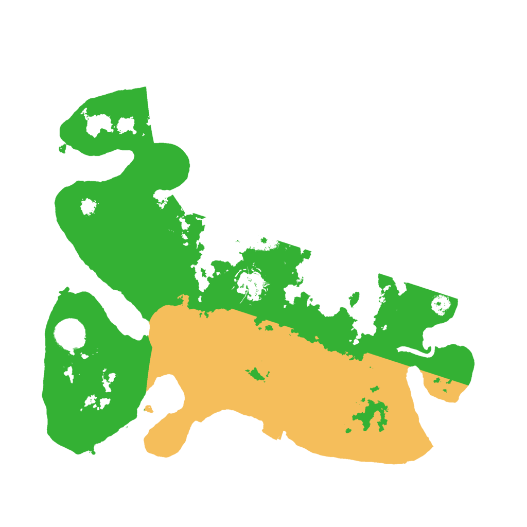 Biome Rust Map: Procedural Map, Size: 3000, Seed: 1489761262