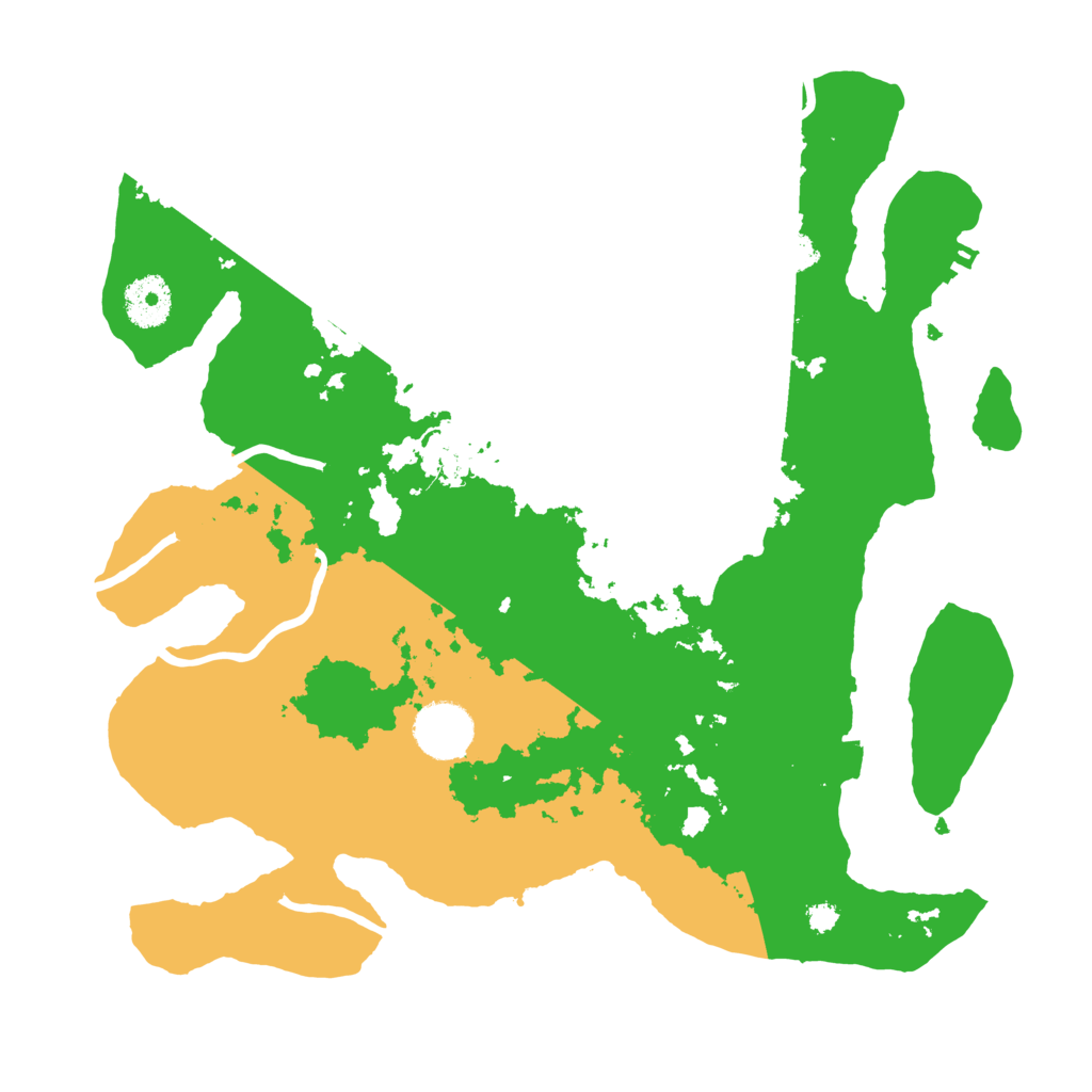Biome Rust Map: Procedural Map, Size: 3333, Seed: 1652