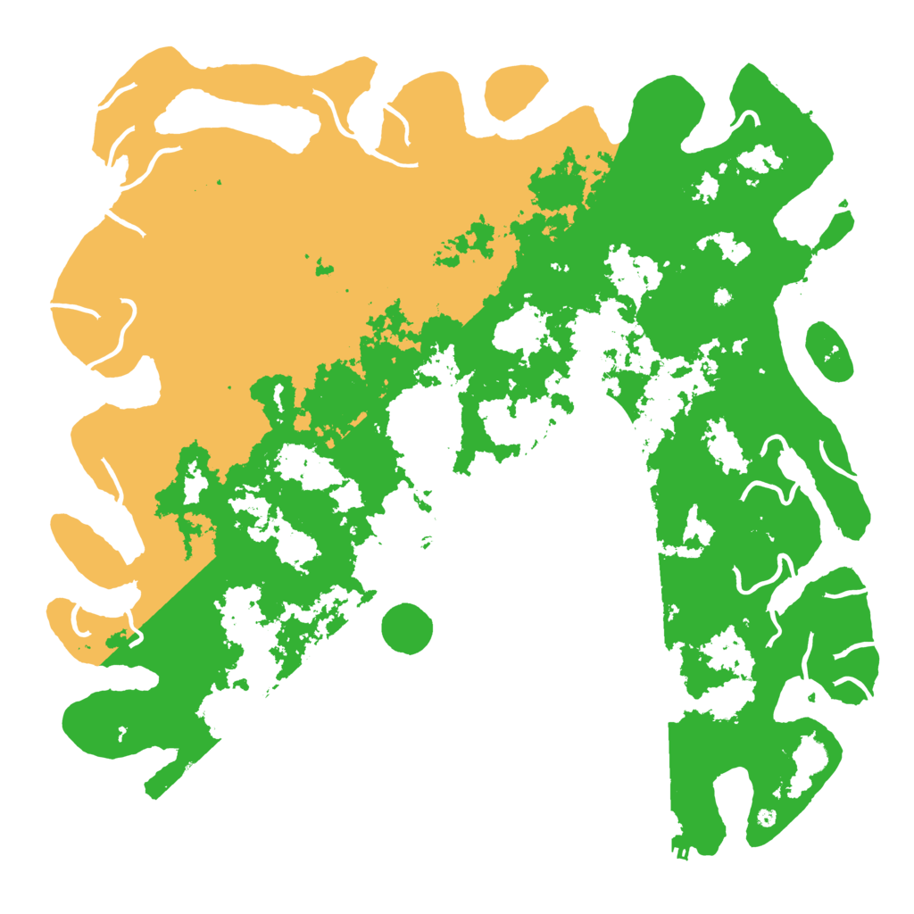 Biome Rust Map: Procedural Map, Size: 5000, Seed: 114928911