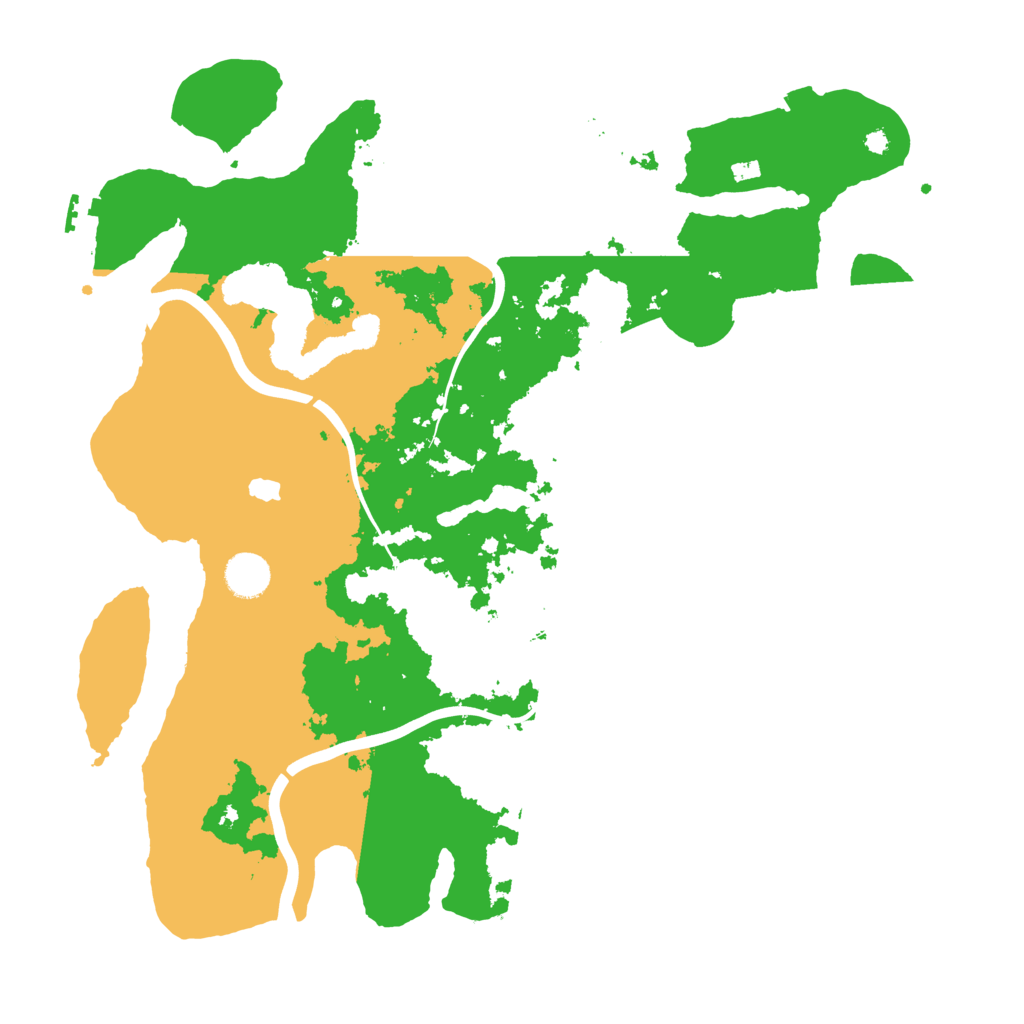 Biome Rust Map: Procedural Map, Size: 4000, Seed: 264292051