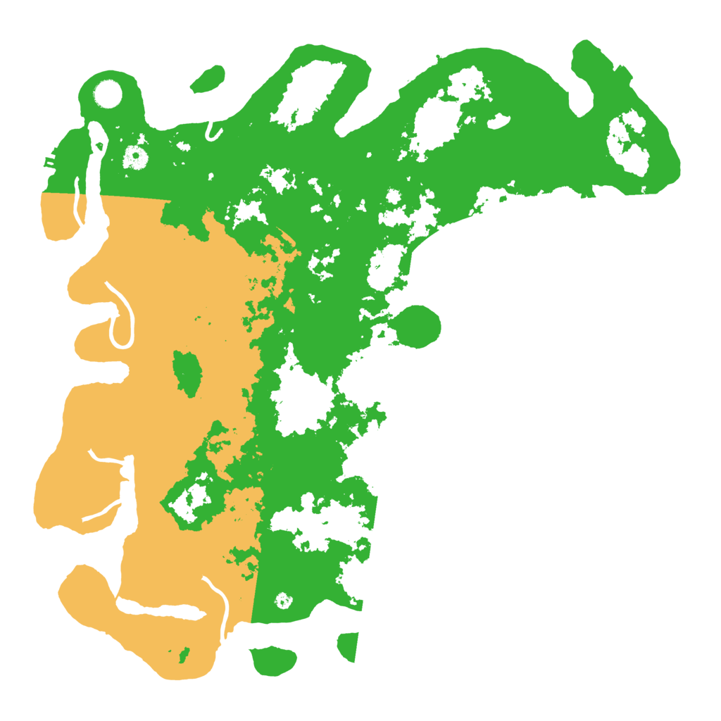 Biome Rust Map: Procedural Map, Size: 4500, Seed: 414071888