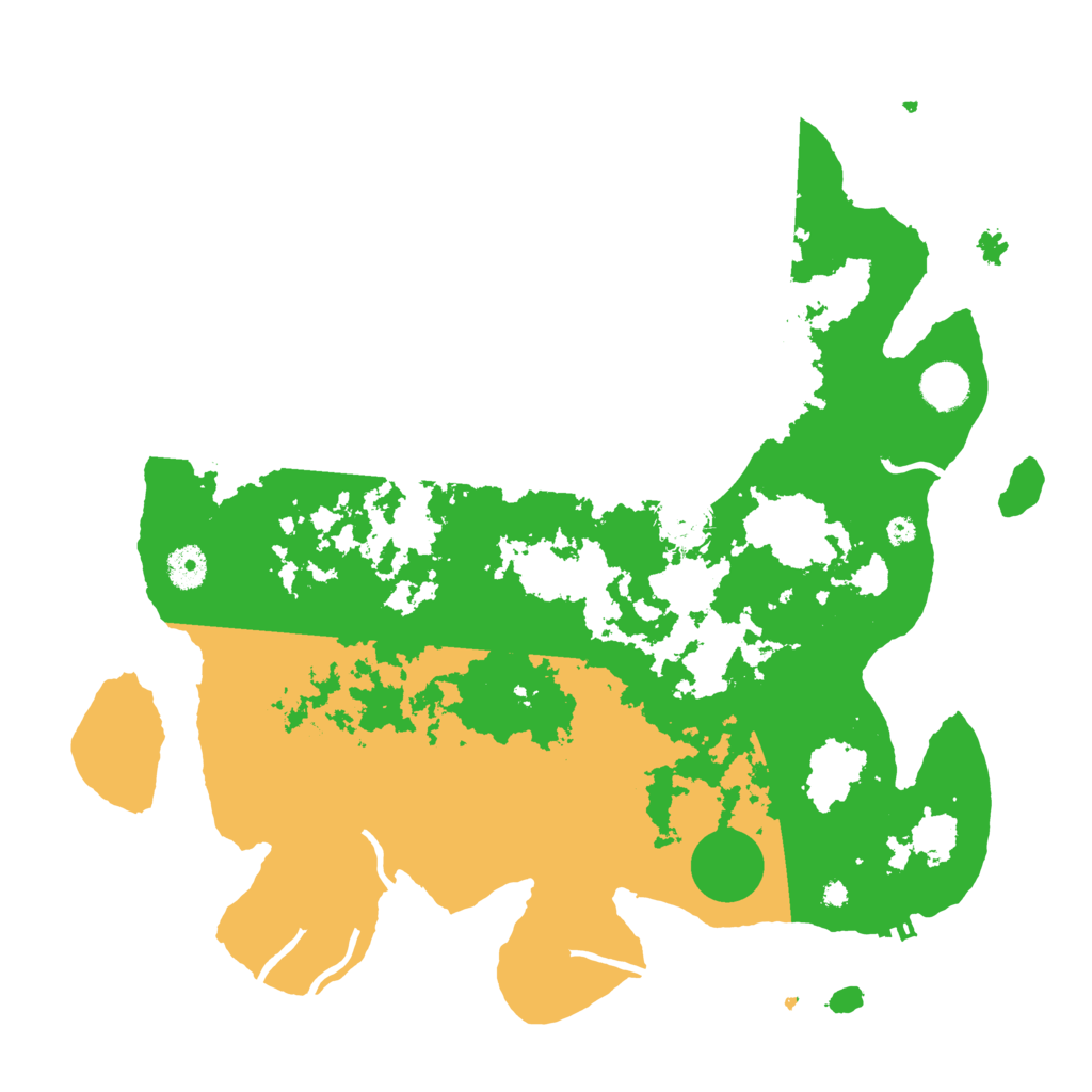 Biome Rust Map: Procedural Map, Size: 3950, Seed: 81244689